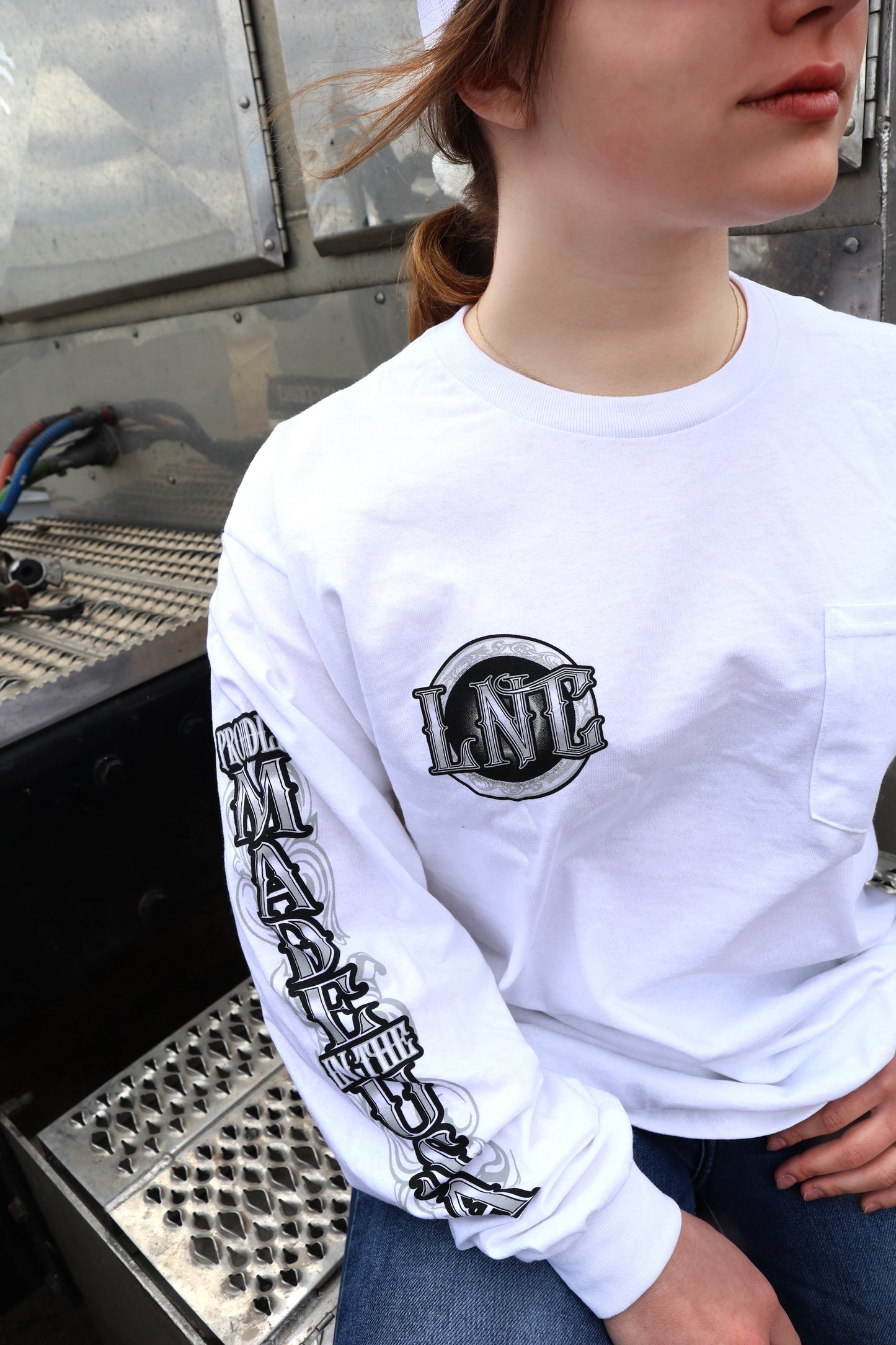 LNC WHITE LONG SLEEVE 34TH YEAR TRIO