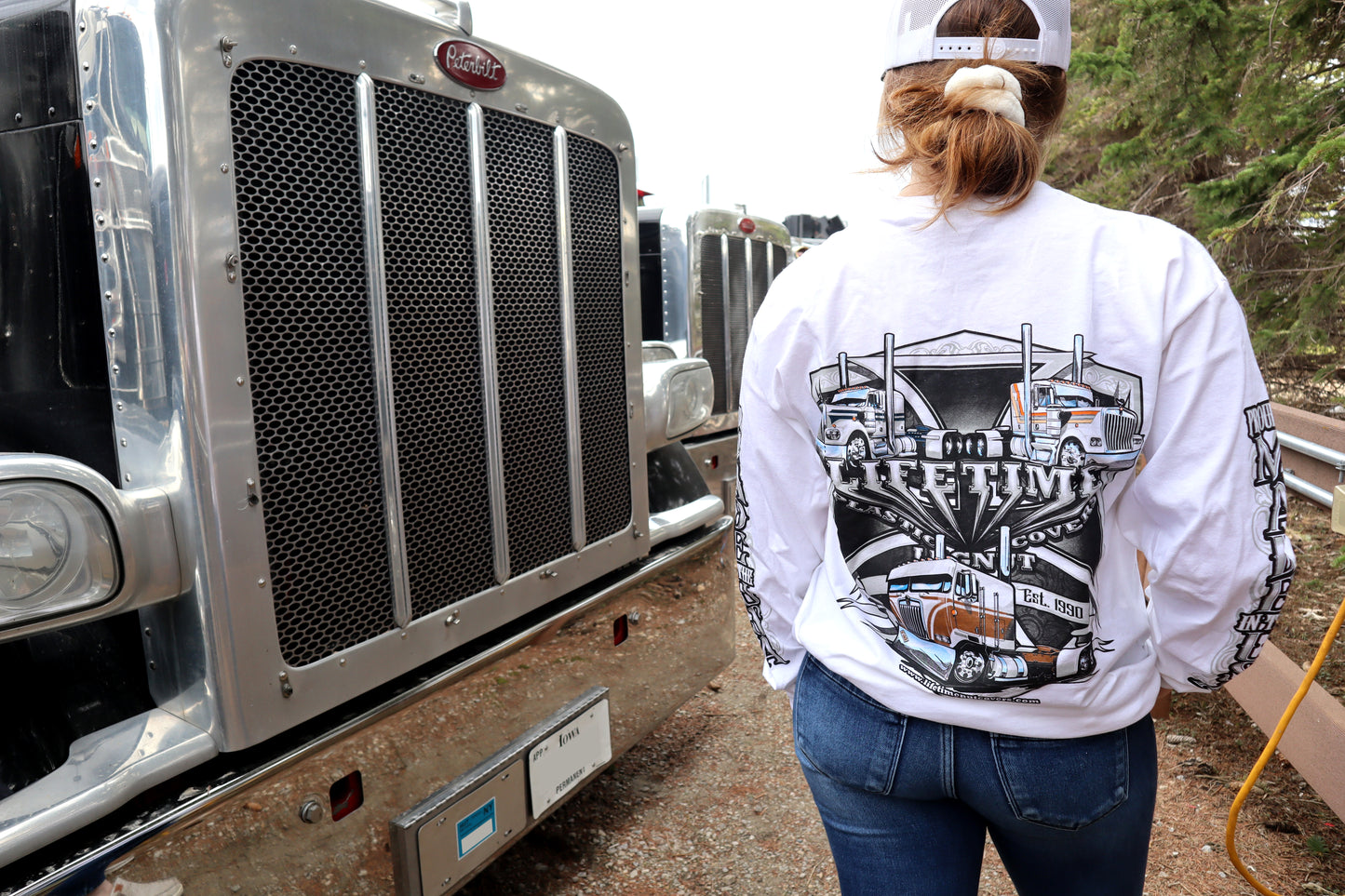 LNC WHITE LONG SLEEVE 34TH YEAR TRIO