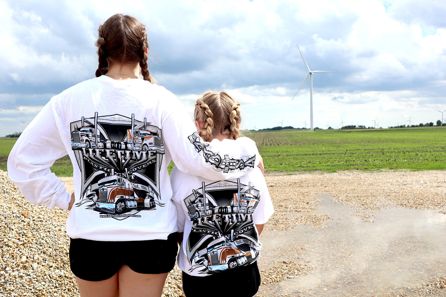 LNC YOUTH WHITE LONG SLEEVE 34TH YEAR TRIO