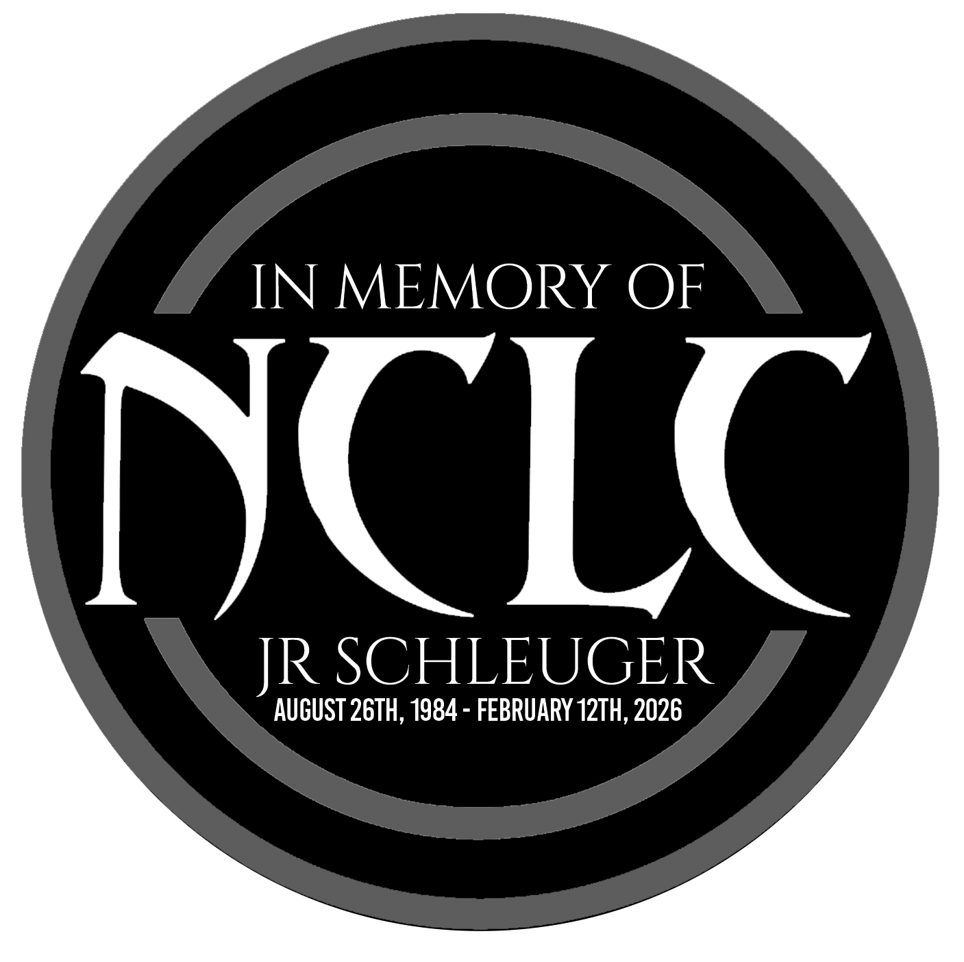 NCLC LEGACY DECALS 4" ROUND