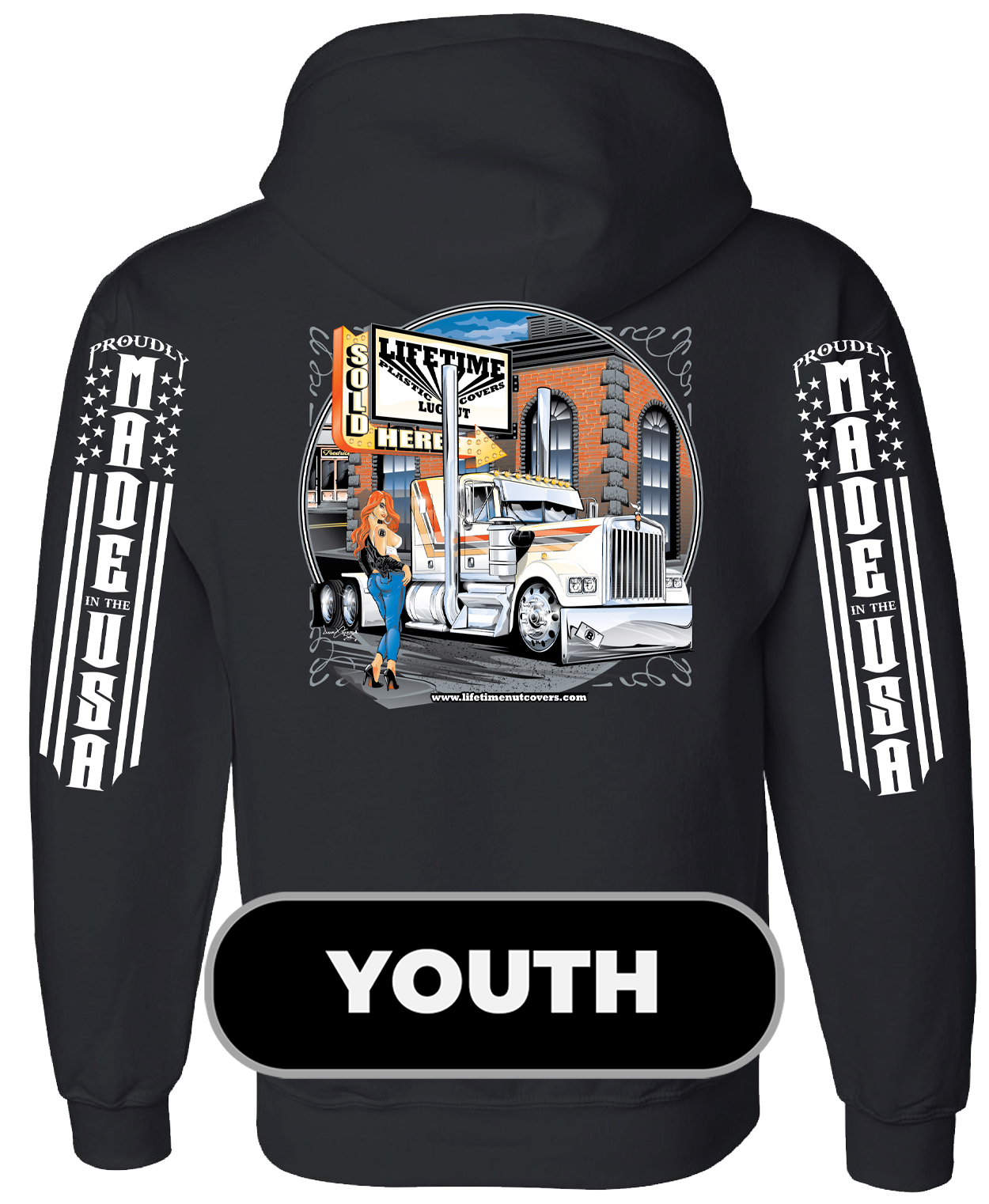 LNC YOUTH BAD LITTLE B HOODIE