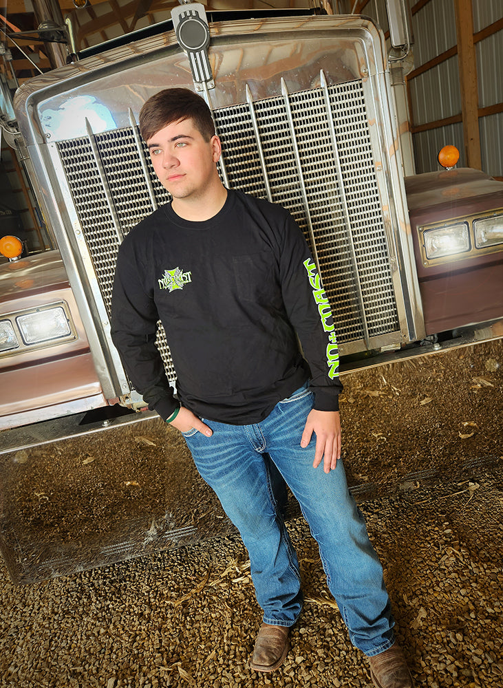 NCLC LONG SLEEVE MALTESE TRUCK SHIRT