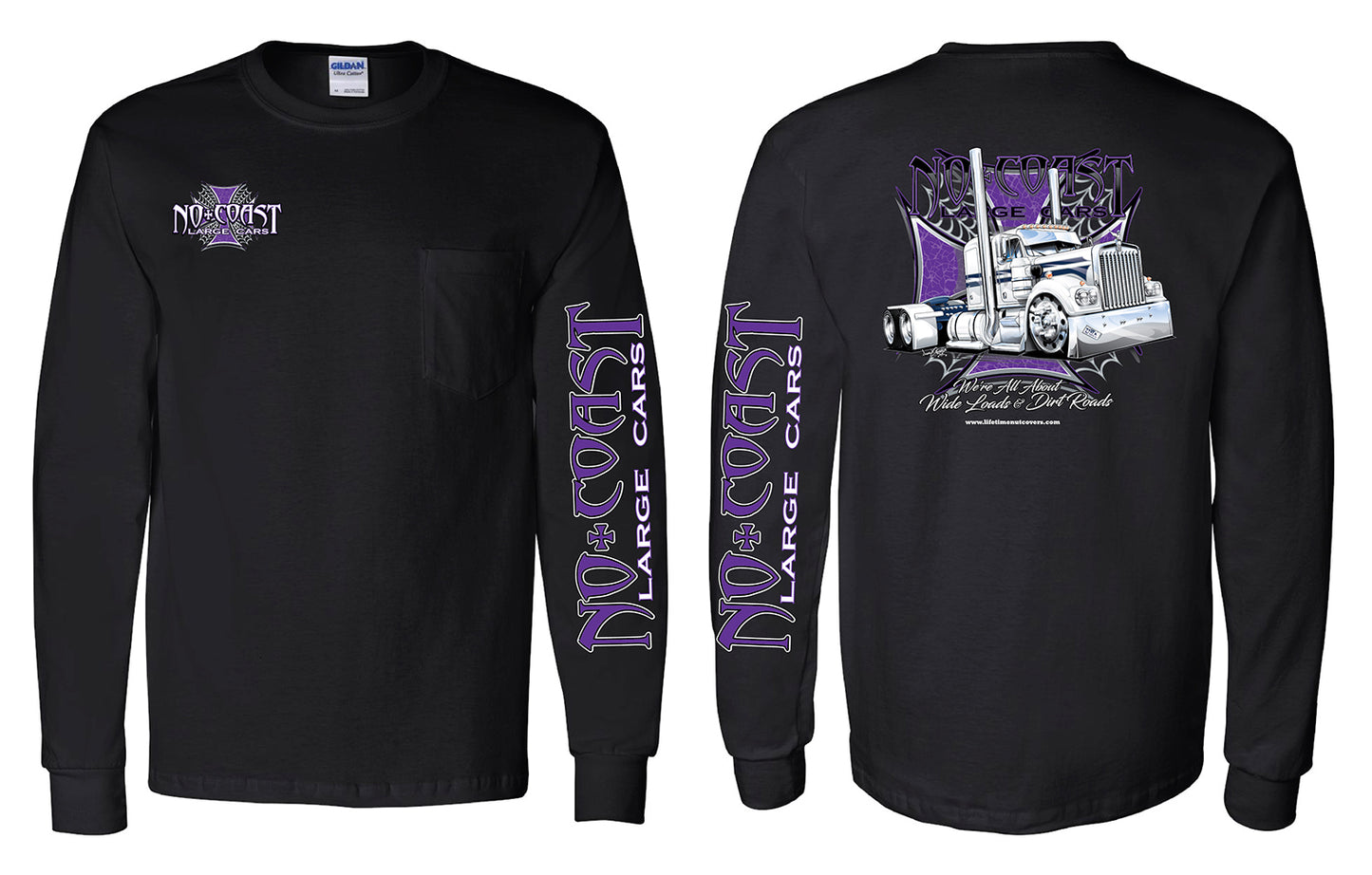NCLC LONG SLEEVE MALTESE TRUCK SHIRT