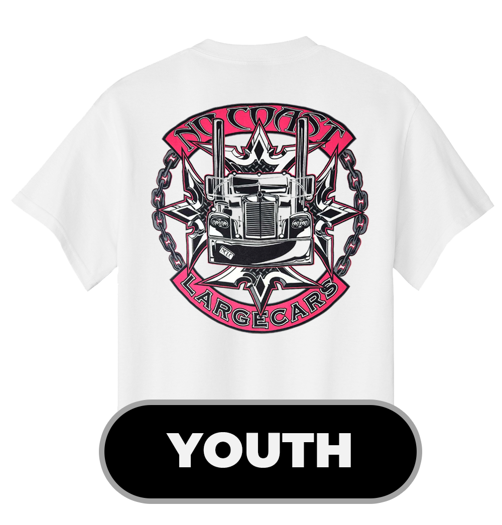 NCLC YOUTH WHITE SHORT SLEEVE CHAIN
