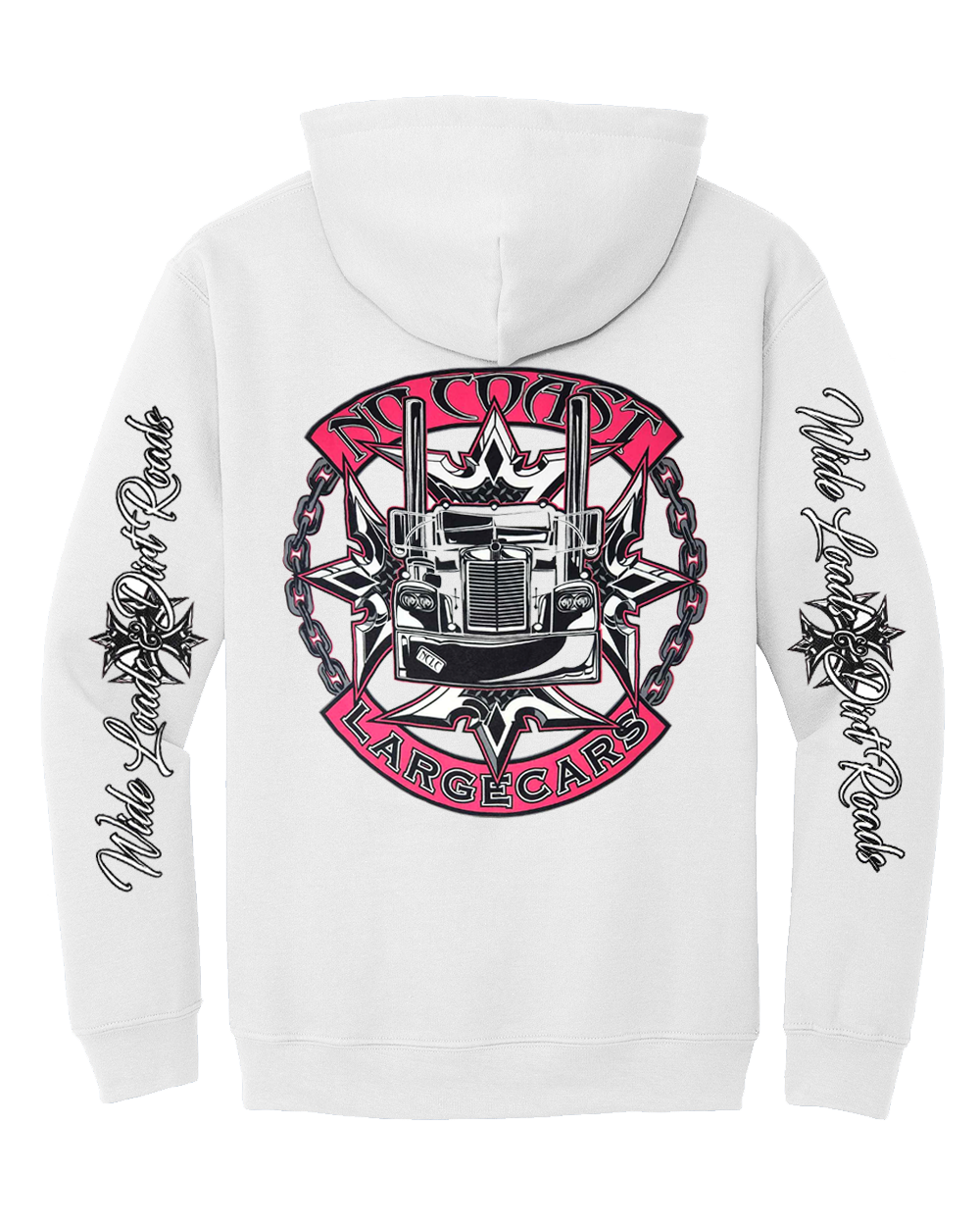 NCLC YOUTH WHITE CHAIN HOODIE