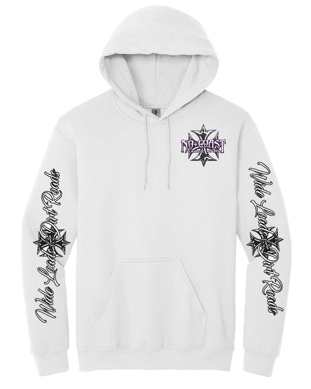 NCLC YOUTH WHITE CHAIN HOODIE
