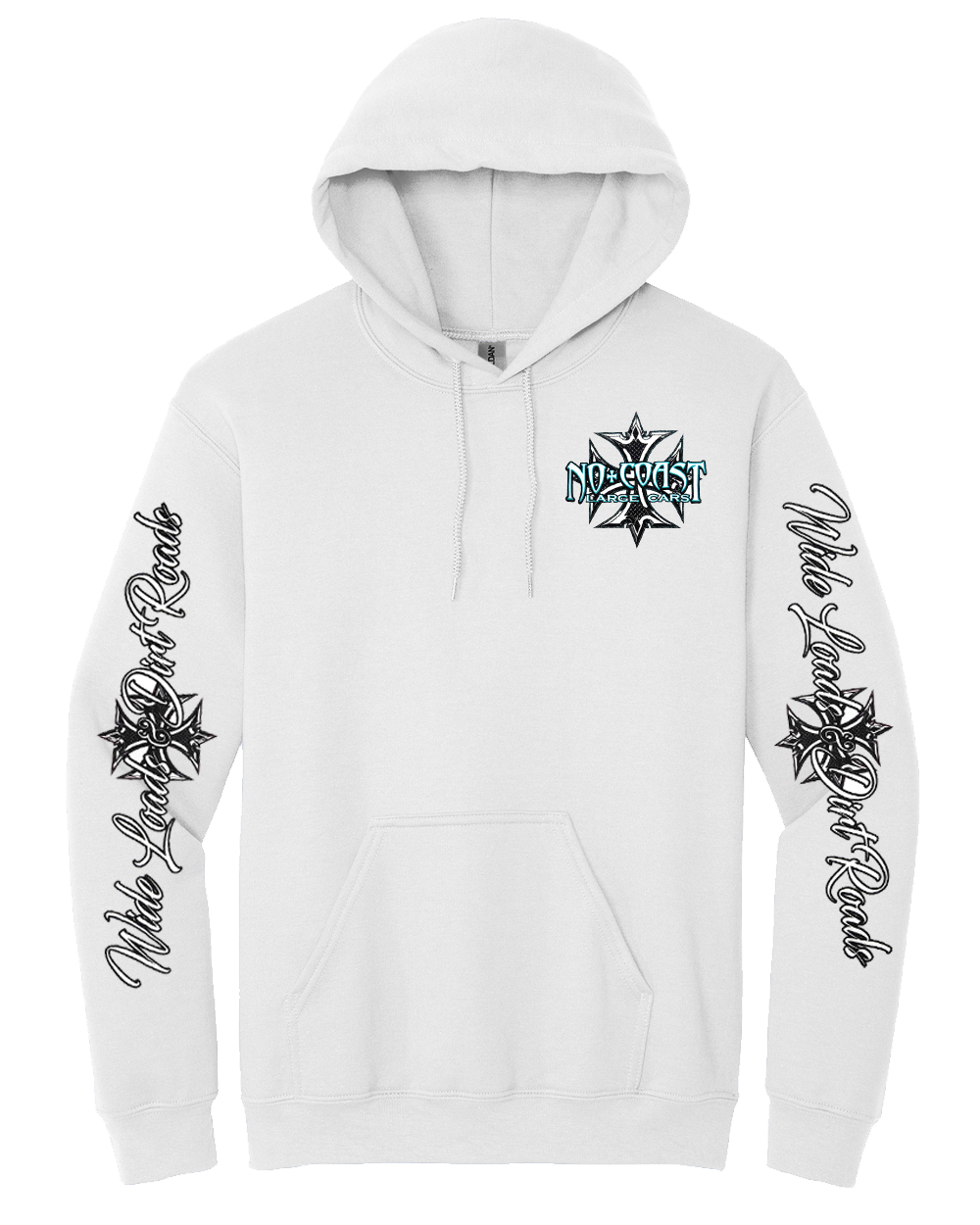 NCLC YOUTH WHITE CHAIN HOODIE