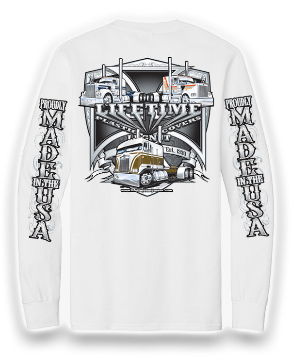 LNC WHITE LONG SLEEVE 34TH YEAR TRIO