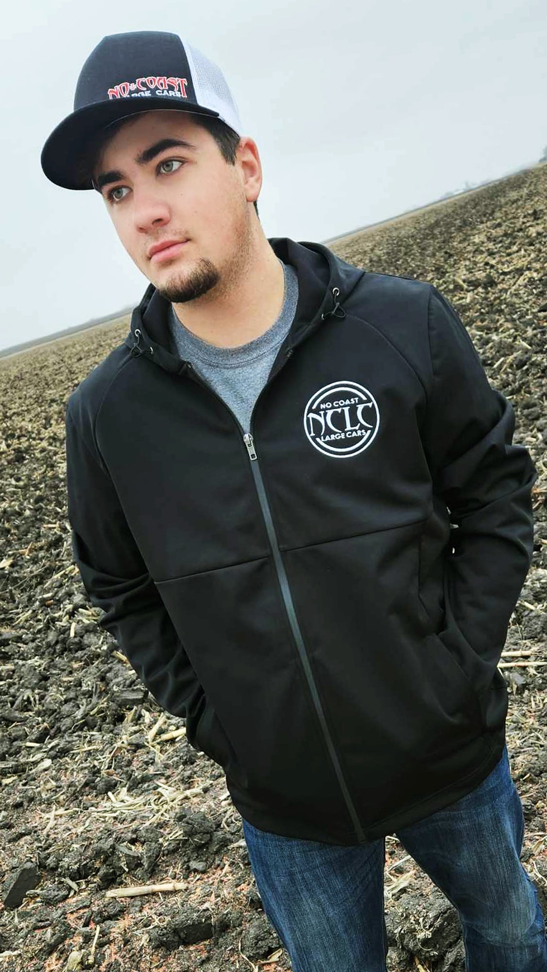 NCLC HOODED SOFT SHELL JACKET