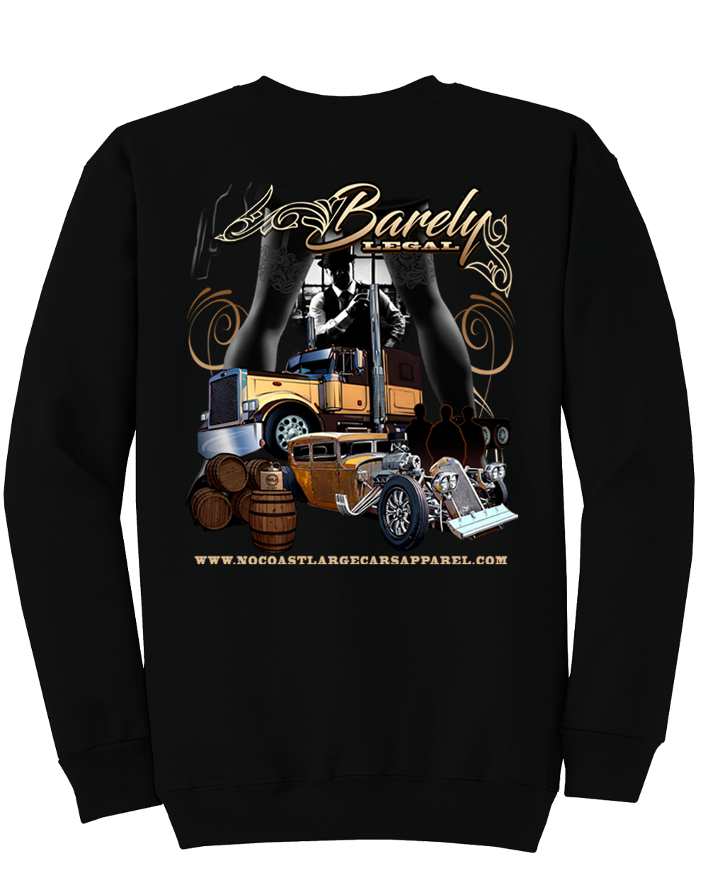 NCLC BARELY LEGAL CREWNECK
