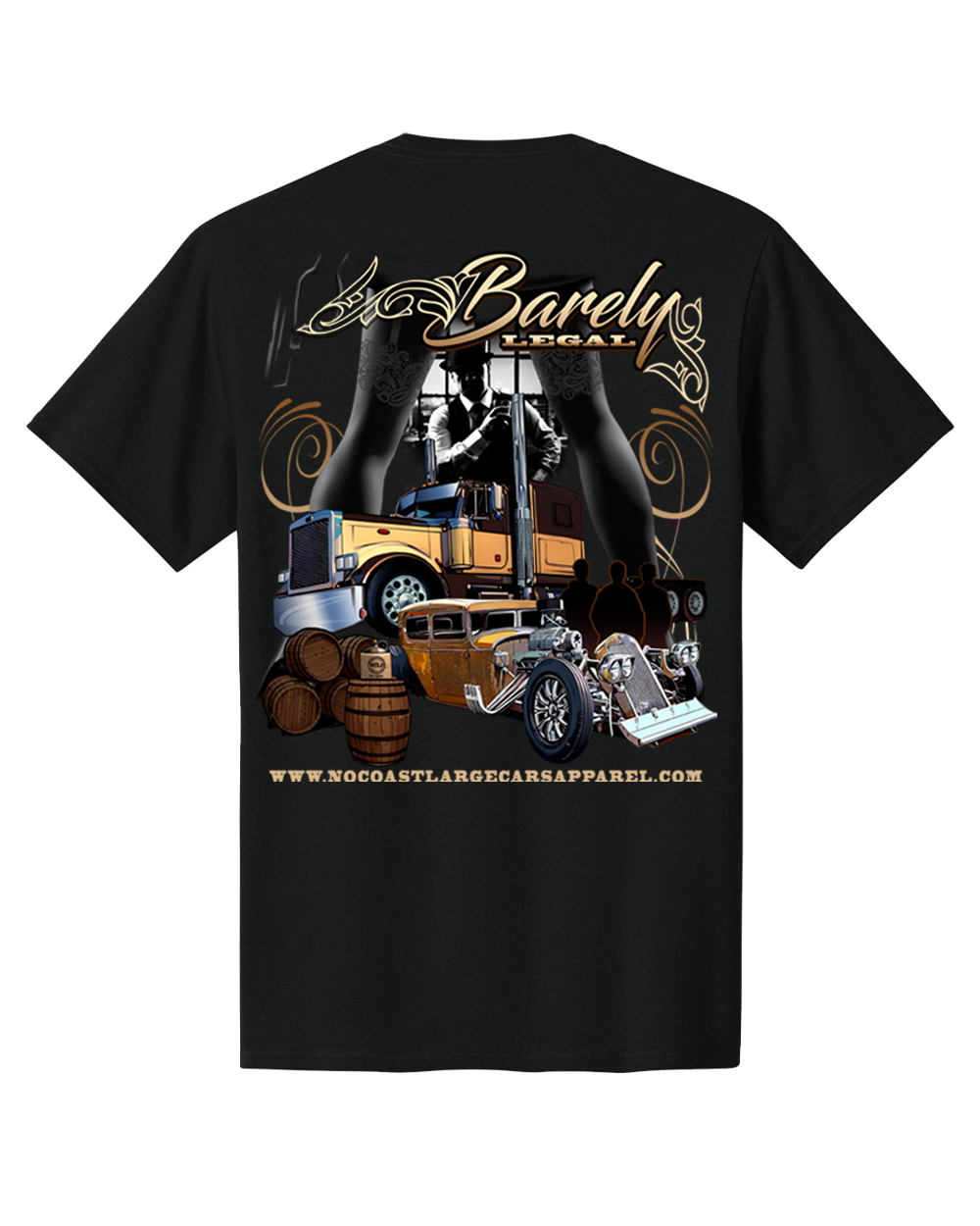 NCLC BARELY LEGAL T-SHIRT