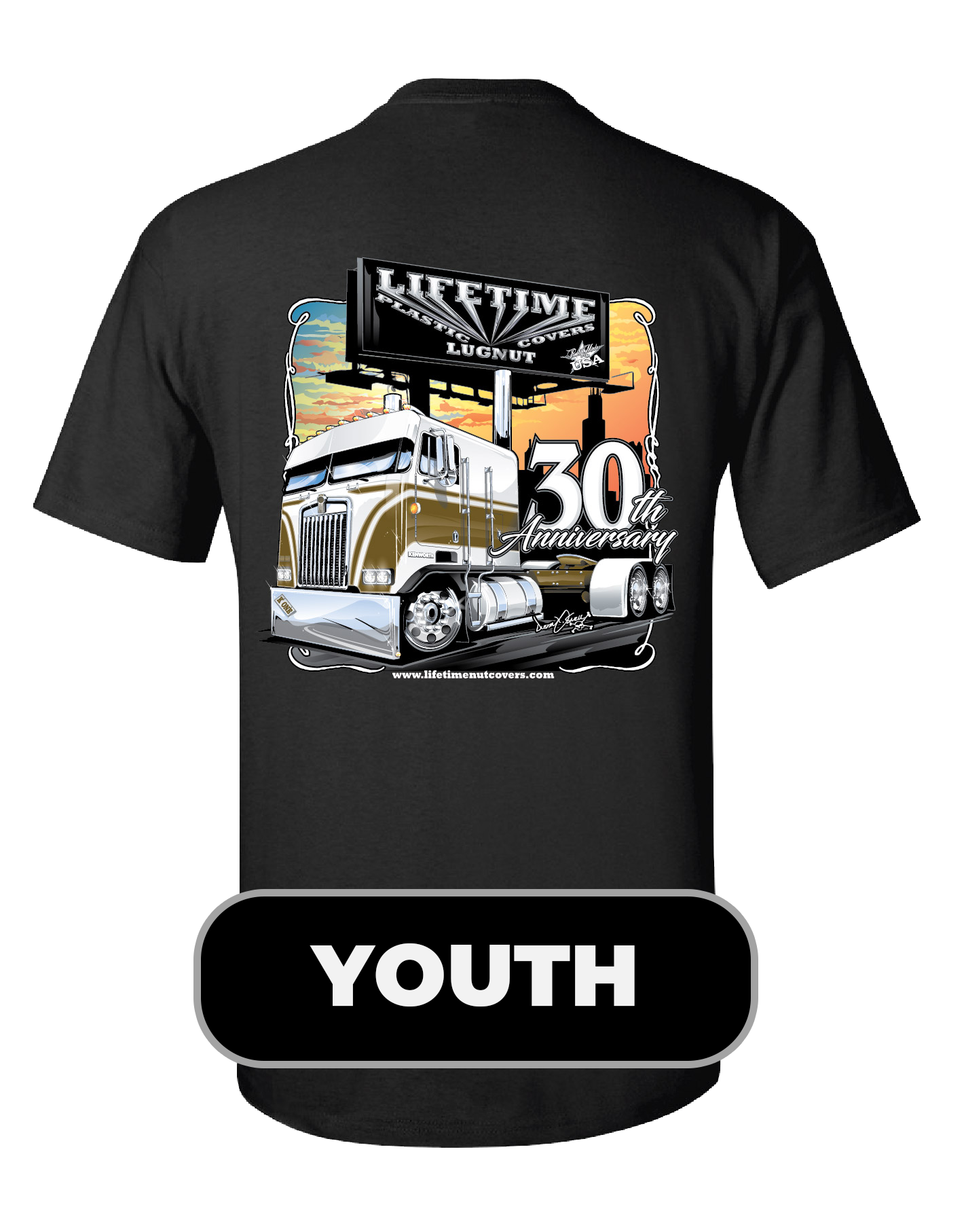 LNC YOUTH SHORT SLEEVE CAB OVER SHIRT