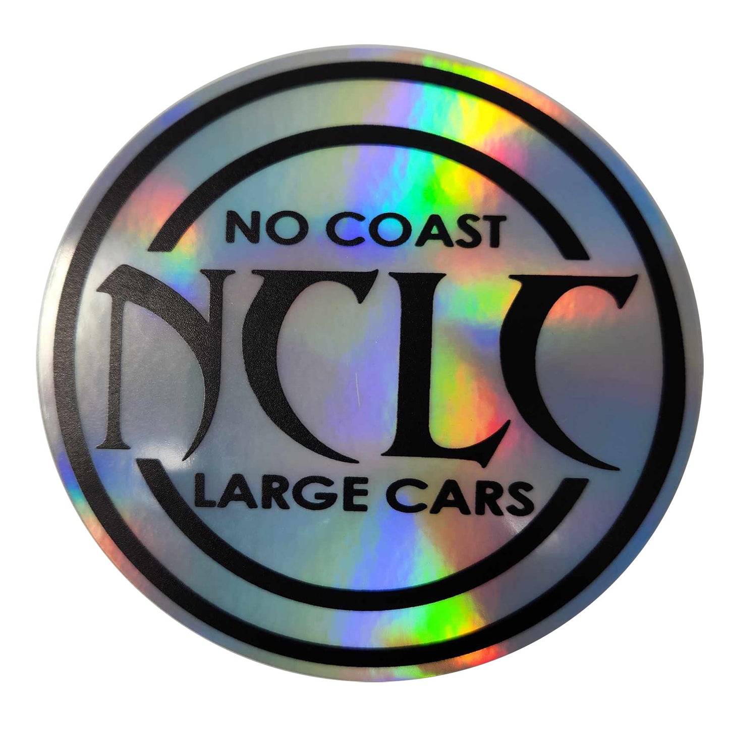 HOLOGRAPHIC NCLC DECALS 4" ROUND
